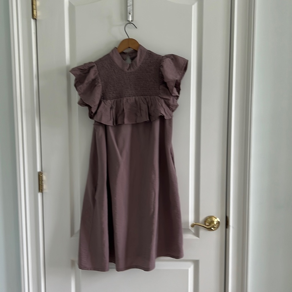 A New Day ruffle dress